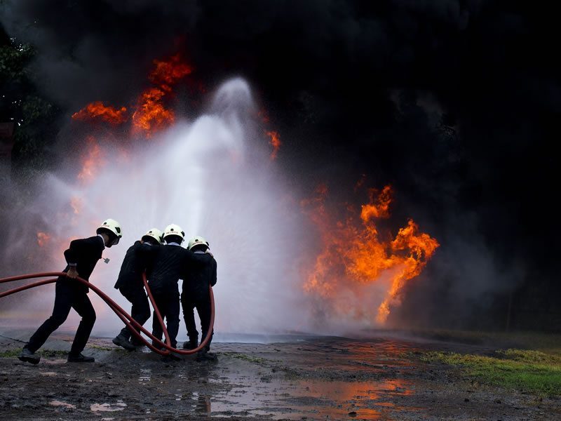 Firefighting and rescue using drones