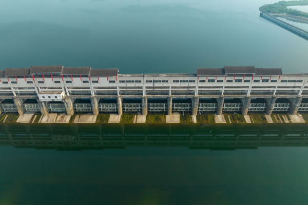 Water conservancy inspection using drones